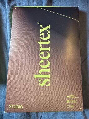 BNIB Sheertex Studio Merino Wool Rip-Resist Tights, Black, XL